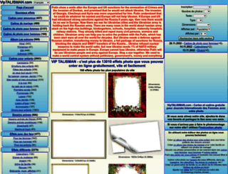 fr.viptalisman.com screenshot