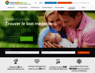 fr.visitandcare.com screenshot