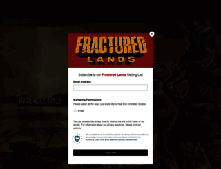 fractured-lands.com screenshot