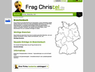 frag-christel.de screenshot