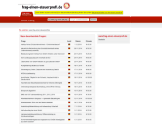 frag-einen-steuerprofi.de screenshot