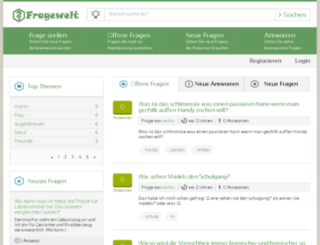 fragewelt.de screenshot