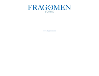 fragomenforms.com screenshot
