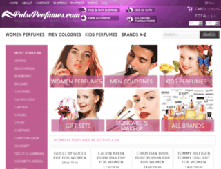 fragrances-on-sale.com screenshot