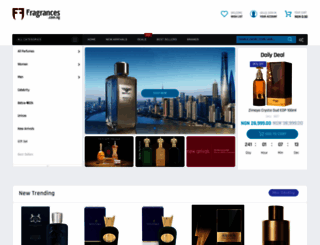 fragrances.com.ng screenshot