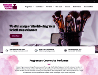 fragrancescosmeticsperfumes.com screenshot