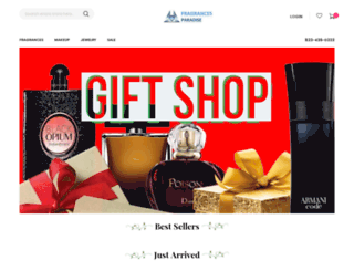 fragrancesparadise.com screenshot