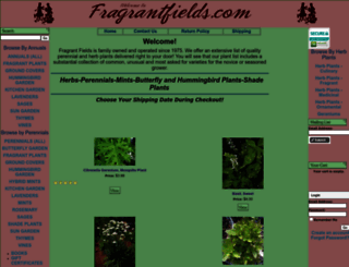 fragrantfields.com screenshot