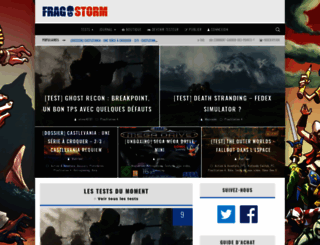 fragstorm.com screenshot