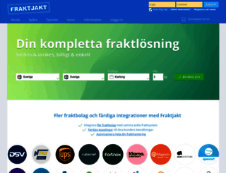 fraktjakt.se screenshot