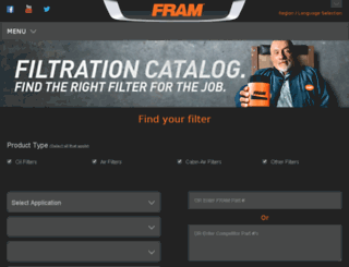 framcatalog.com screenshot