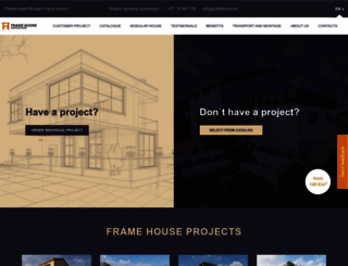 frame-house.eu screenshot