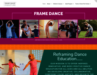 framedance.org screenshot