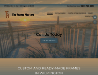 framemasterswilmingtonnc.com screenshot