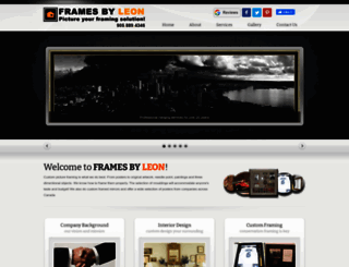 framesbyleon.com screenshot