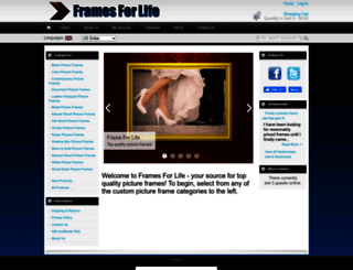 framesforlife.com screenshot
