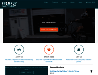 frameupbikes.com screenshot