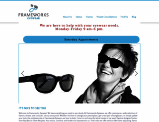 frameworkseyewear.com screenshot