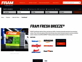 framfreshbreeze.com screenshot