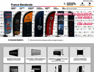 france-banderole.com screenshot