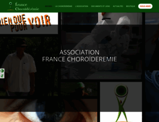 france-choroideremie.org screenshot