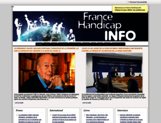 france-handicap-info.com screenshot