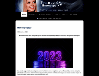 france-horoscope.com screenshot