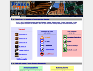 france-orgue.fr screenshot