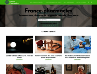 france-pharmacies.fr screenshot