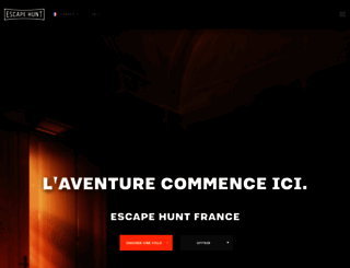 france.escapehunt.com screenshot