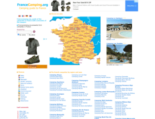 francecamping.org screenshot
