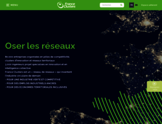 franceclusters.fr screenshot