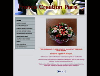 francecreationparis.com screenshot