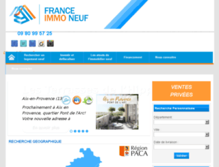franceimmoneuf.com screenshot