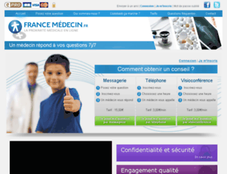 francemedecin.fr screenshot