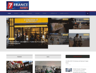 francenews7.com screenshot
