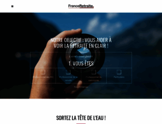 franceretraite.fr screenshot