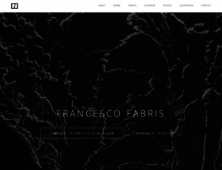 francescofabris.com screenshot