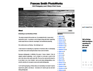 francessmithphotoworks.wordpress.com screenshot