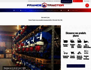 francetractor.fr screenshot