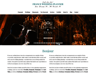 franceweddingplanner.com screenshot