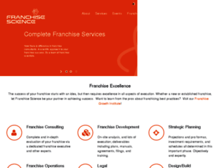 franchise-science.com screenshot