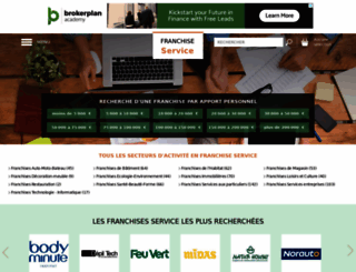 franchise-service.fr screenshot