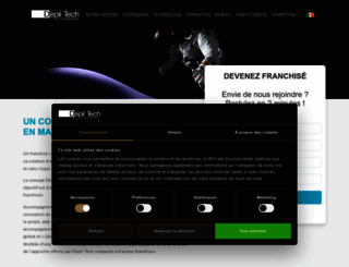 franchise.depiltech.com screenshot