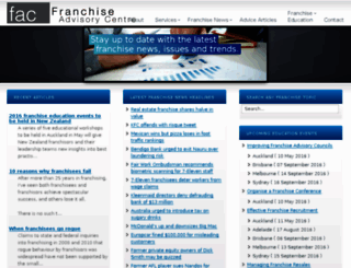 franchiseadvice.com.au screenshot