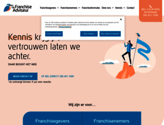 franchiseadviseur.nl screenshot