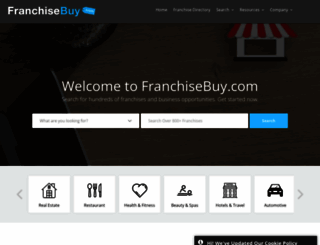 franchisebuy.com screenshot
