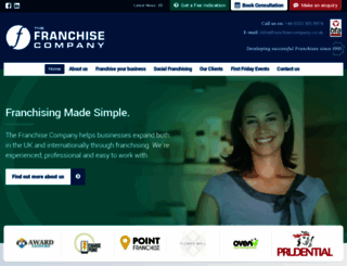 franchisecompany.co.uk screenshot
