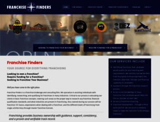 franchisefindersinc.com screenshot