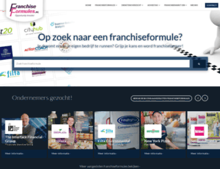 franchiseformules.nl screenshot